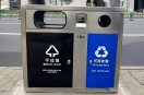 上海户外街道不锈钢两分类垃圾桶的匠心之道