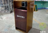 小区电梯口电镀不锈钢垃圾桶提升品质与实用的完美方案