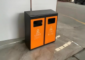 景致与品质共生户外景区与小区大号垃圾桶定制新美学