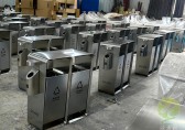 本色不锈钢，见证城市文明底色深圳户外街道分类垃圾桶定制之选