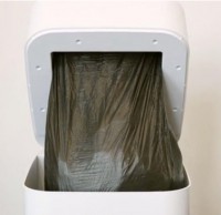 智能垃圾桶体验：自动封口换袋