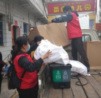 千个分类垃圾桶分发入户，加强村民环保意识