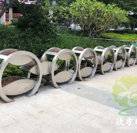 深圳市政街道创意不锈钢花盆
