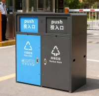 阳光下的智能变革定制垃圾桶如何重塑社区生态