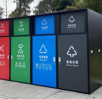 240升密闭式喷粉镀锌板分类垃圾桶的设计革命