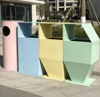 艺术金属垃圾桶定制厂家从异形来图到落地，源头工厂怎么选