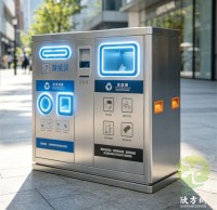 太阳能发光不锈钢分类垃圾桶的定制化解决方案