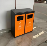 景致与品质共生户外景区与小区大号垃圾桶定制新美学